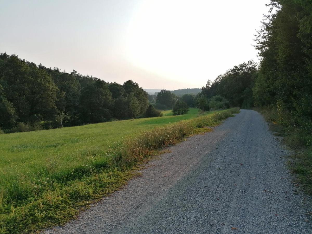 Fewo Haus Hutzelbuck In Idyllisch-Gruner Lage Nahe An Ansbach Exteriér fotografie